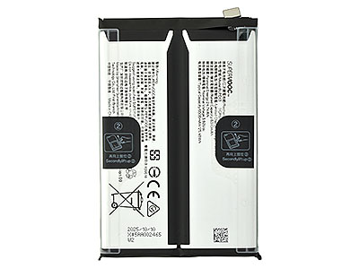 Oppo Reno15 FS 5G - BLPD13 Batteria 6500 mAh Li-Ion + Adesivo **Bulk**