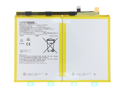 Oppo Pad 5 5G - BLT020 Batteria 10050 mAh Li-Ion **Bulk**