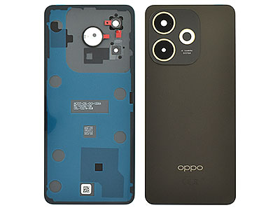Oppo Oppo A5 Pro 4G - Cover Batteria + Vetrino Camera + Adesivi Black Brown