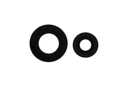 Oppo Reno13 F 5G - Vetrino Camera Posteriore Macro + Adesivo Black