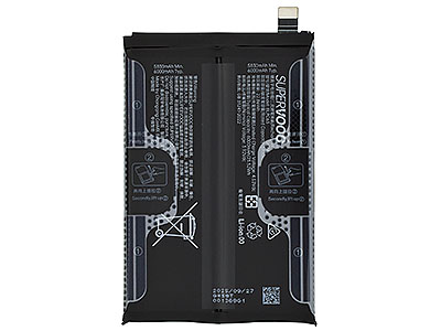 Oppo Reno14 F 5G - BLPC63 Batteria 6000 mAh Li-Ion + Adesivo **Bulk**