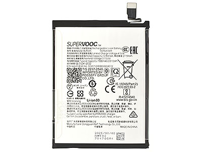 Oppo Find X9 Pro 5G - BLPC85 Batteria 7500 mAh Li-Ion + Adesivo **Bulk**