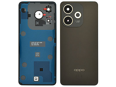 Oppo Oppo A5 Pro 5G - Cover Batteria + Vetrino Camera + Adesivi Black Brown