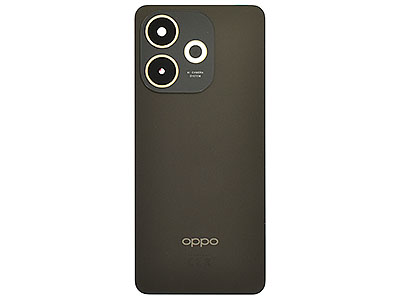 Oppo Oppo A5 Pro 5G - Cover Batteria + Vetrino Camera + Adesivi Black Brown
