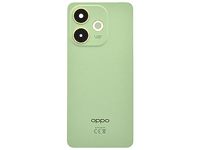 Oppo Oppo A5 Pro 5G - Cover Batteria + Vetrino Camera + Adesivi Olive Green