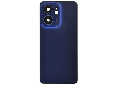 Oppo Reno13 F 5G - Cover Batteria + Vetrino Camera + Adesivi Luminous Blue