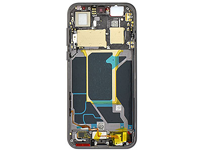 Oppo Find X9 Pro 5G - Lcd + Touch Screen + Frame + Tasti Laterali Titanium Charcoal
