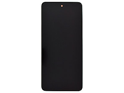 Oppo A5 5G - Lcd + Touch Screen + Frame + Switch Tasti Laterali Black