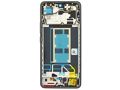 Oppo Reno13 F 5G - Lcd + Touch Screen + Frame + Tasti laterali Graphite Grey