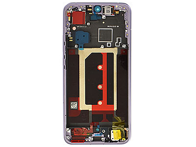Oppo Reno13 Pro 5G - Lcd + Touch Screen + Frame + Tasti laterali Plume Purple