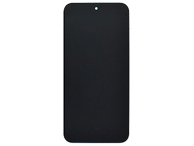 Oppo Reno14 5G - Lcd + Touch Screen + Frame + Tasti Laterali Opal White